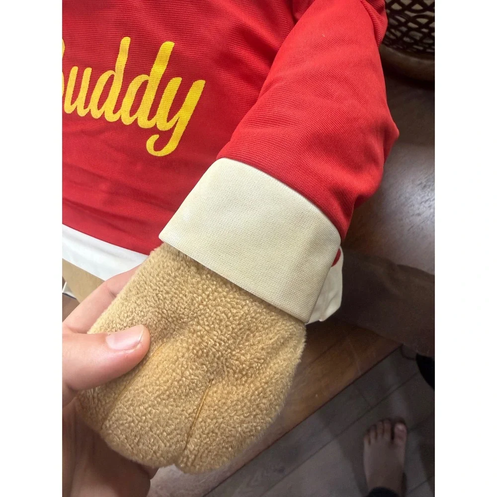 23 in Idaho Potato Spuddy Buddy Plush Mascot Stuffed Grown In Idaho Red Shirt